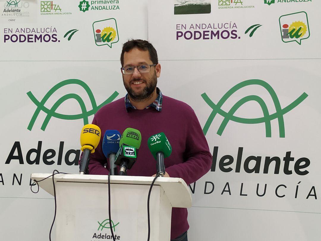 José Ignacio García, portavoz de Adelante Jerez
