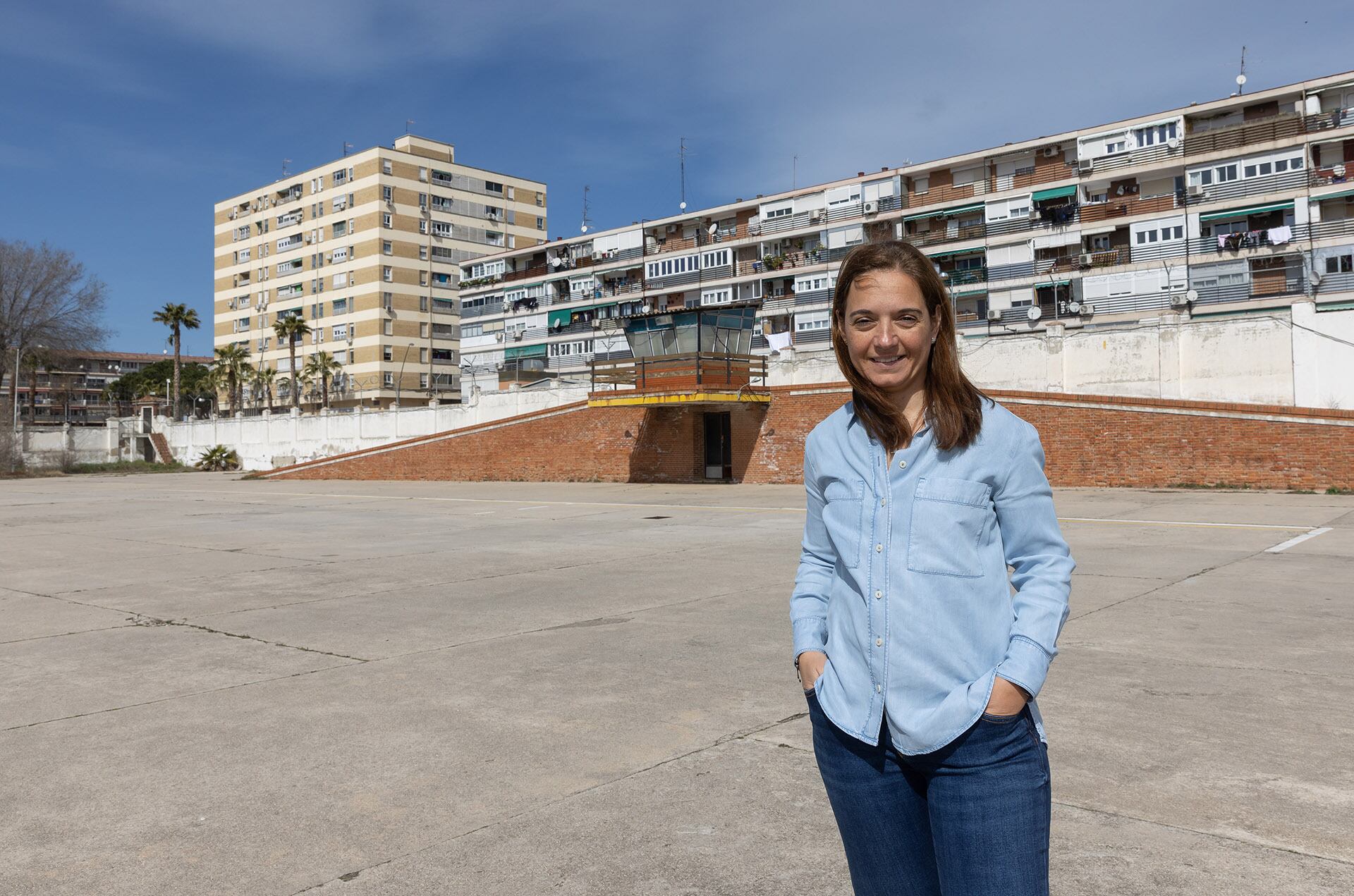 La alcaldesa Sara Hernández ha recordado que las calles y espacios públicos del barrio también apostarán por la aeronáutica como homenaje