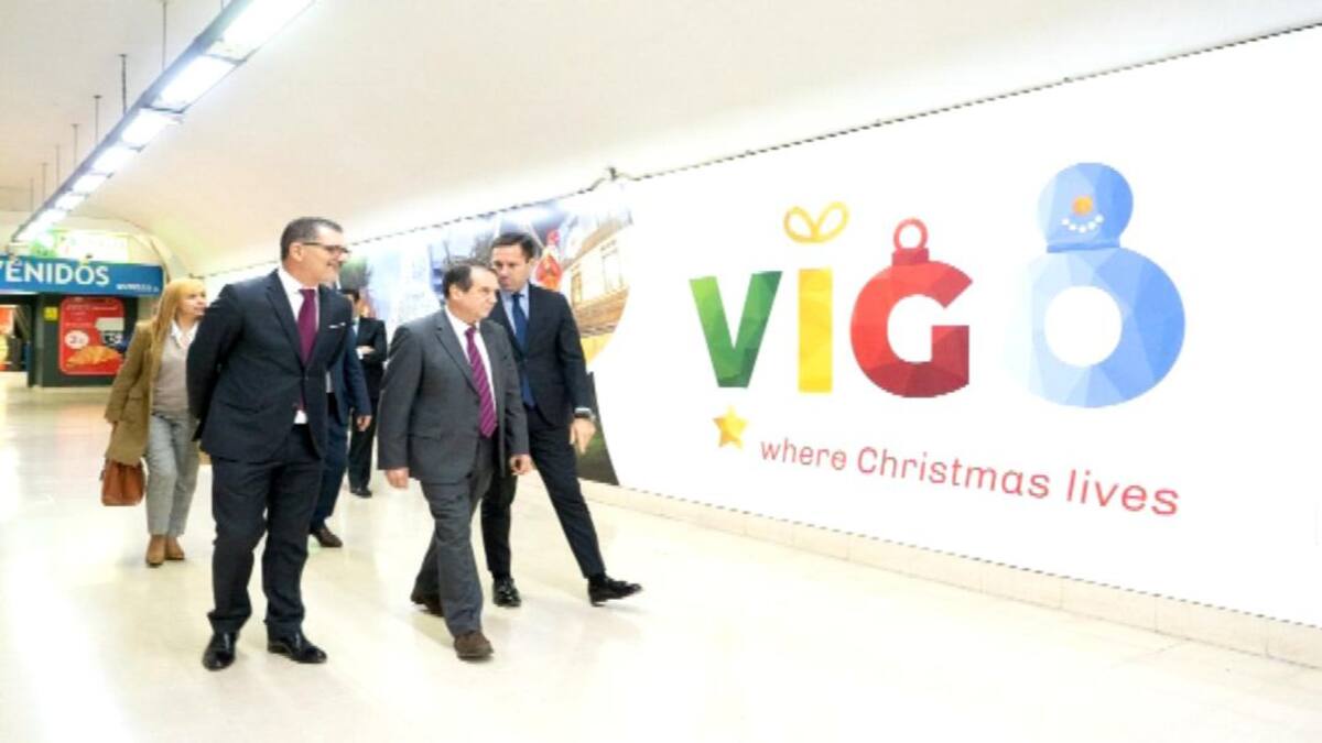 Vigo ya promociona su Navidad por media España y Portugal