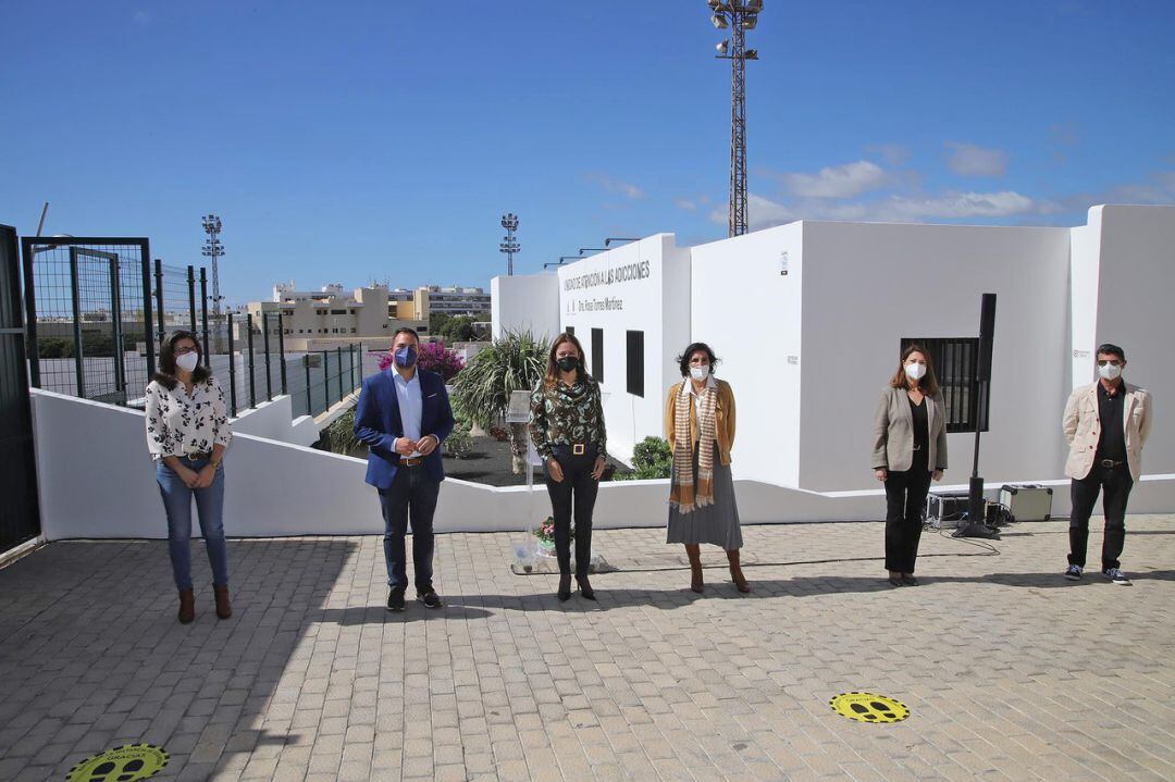 Inauguración de la nueva Unidad de Atención a las Adicciones de Lanzarote. 