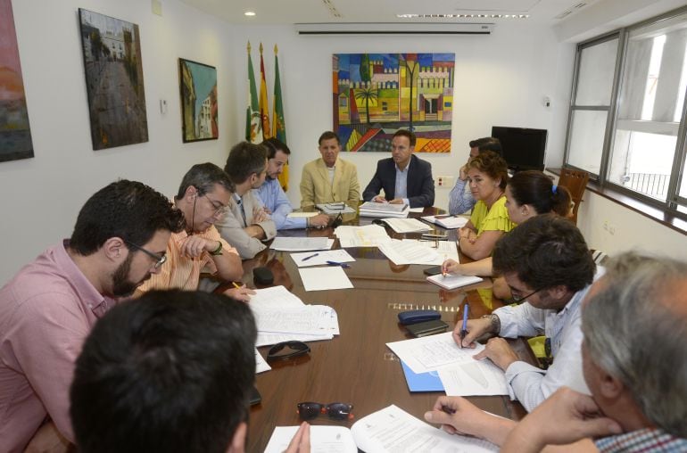 Reunión entre APBC y concejales del Ayuntamiento de El Puerto