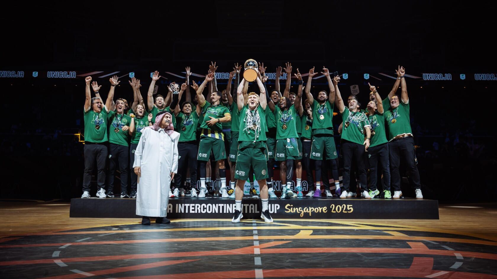 El Unicaja de nuevo campeón de la Copa Intercontinental