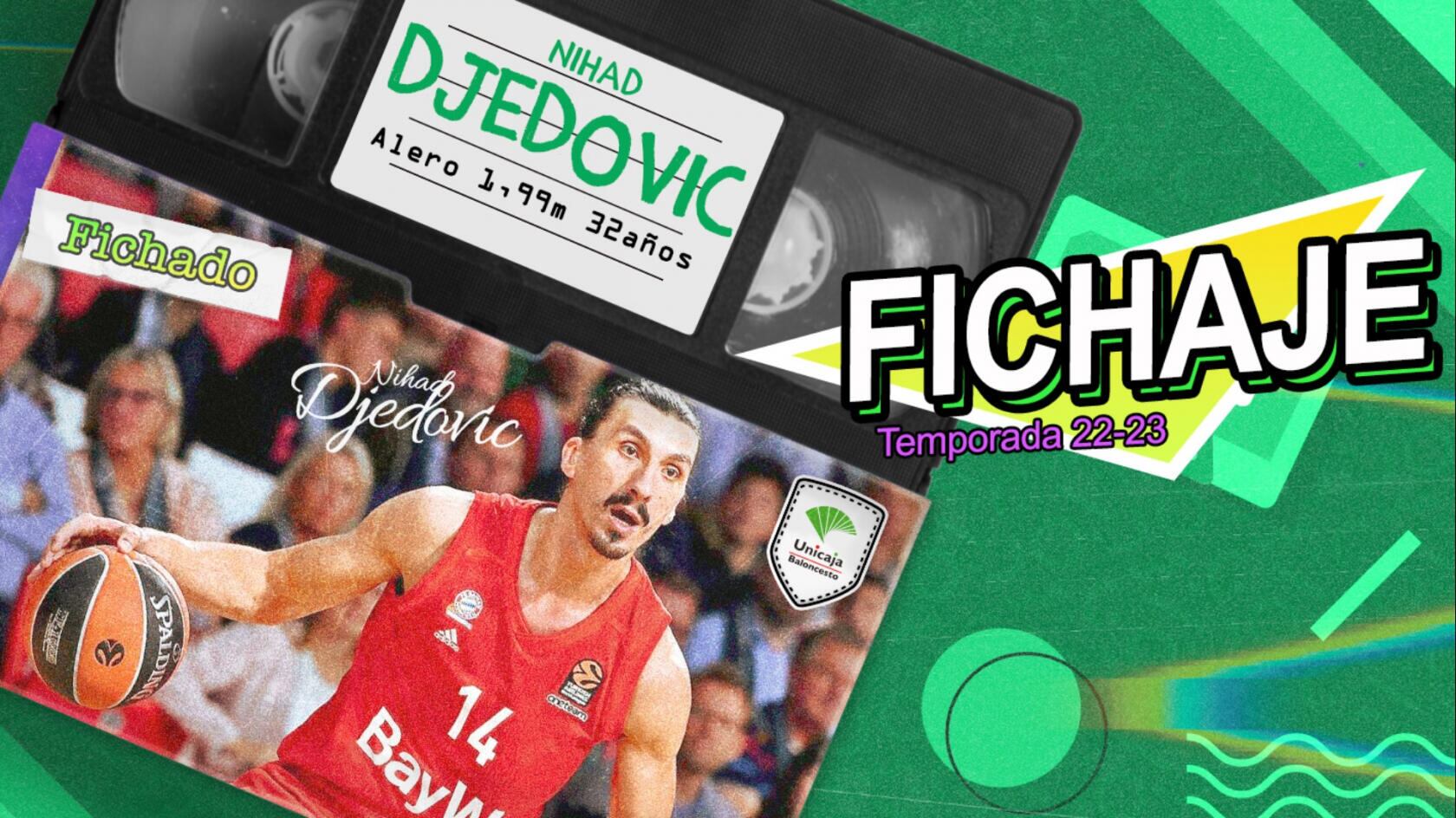 El alero bosnio Nihad Djedovic, nuevo refuerzo del Unicaja