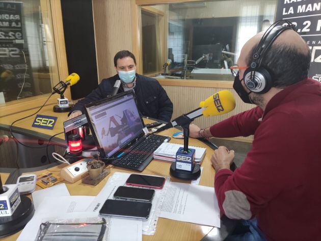 El presidente de la Diputación entrevistado por el director de Hoy por Hoy La Mancha, Luis Romero