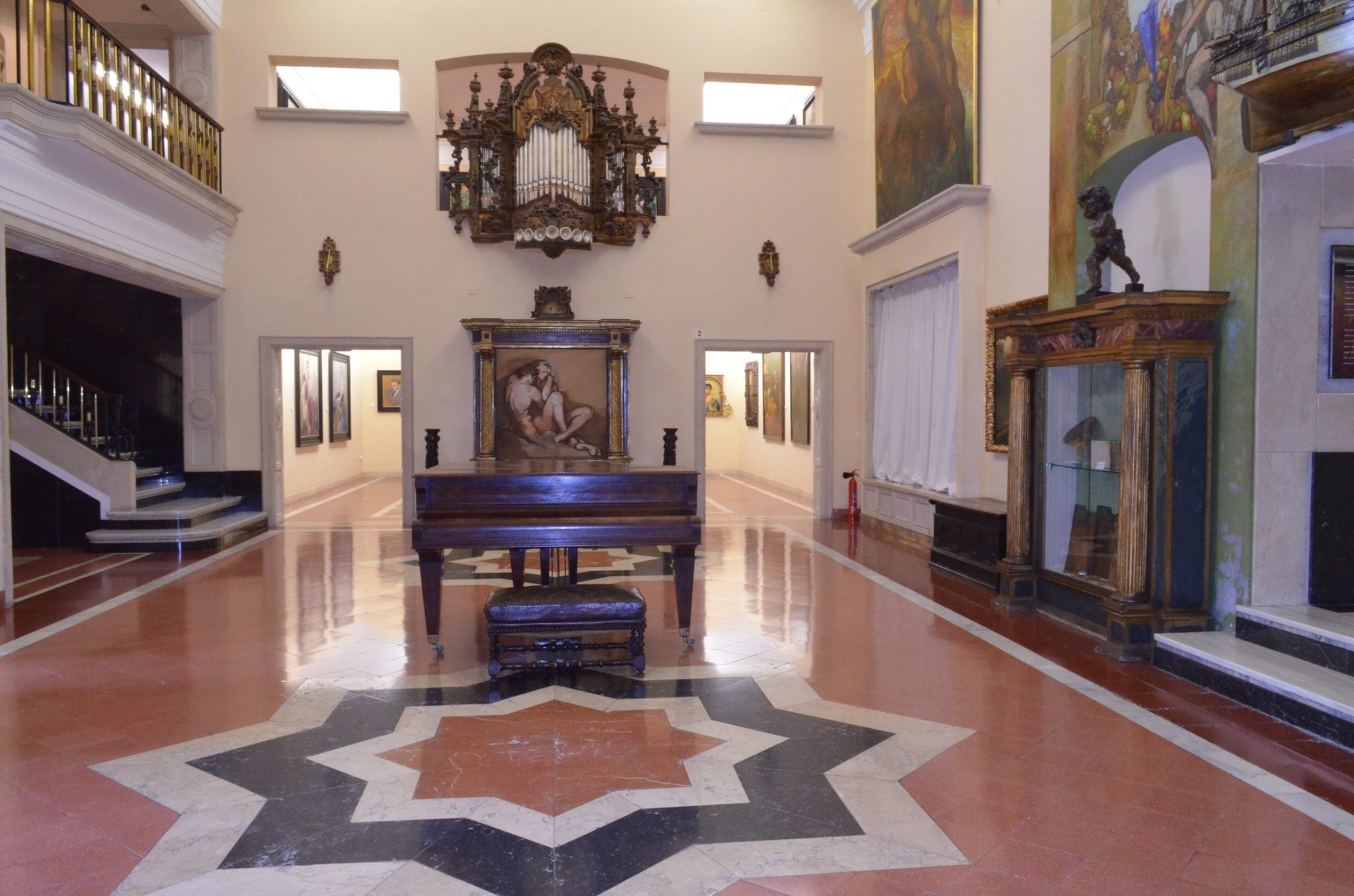 Interior del Museo Néstor