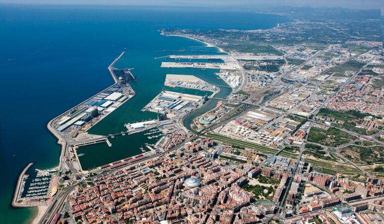 Vista aèrea del Port.