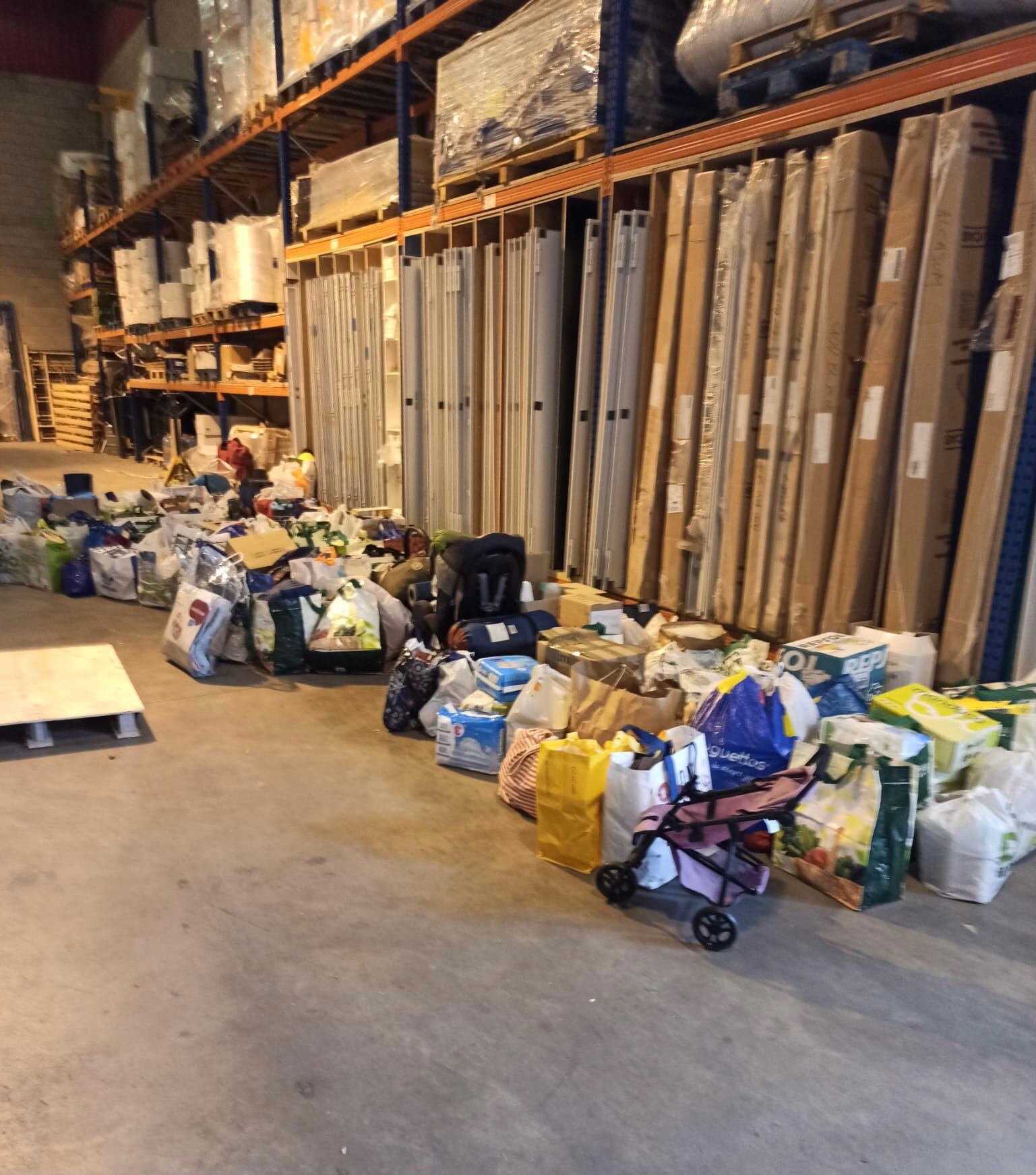 Ser Guadalajara. Recogida a favor de Ucrania en Calle Lepanto, 5.