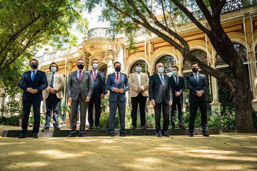 Reunión de los alcaldes de las ocho capitales andaluzas con el presidente de la Junta este lunes