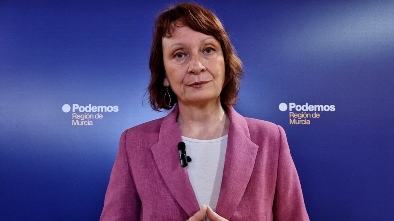 María Marín, portavoz parlamentaria de Podemos