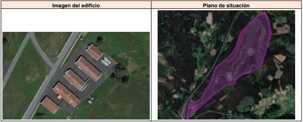 Imágenes de los Polvorines de Mougá que se recogen en el proyecto