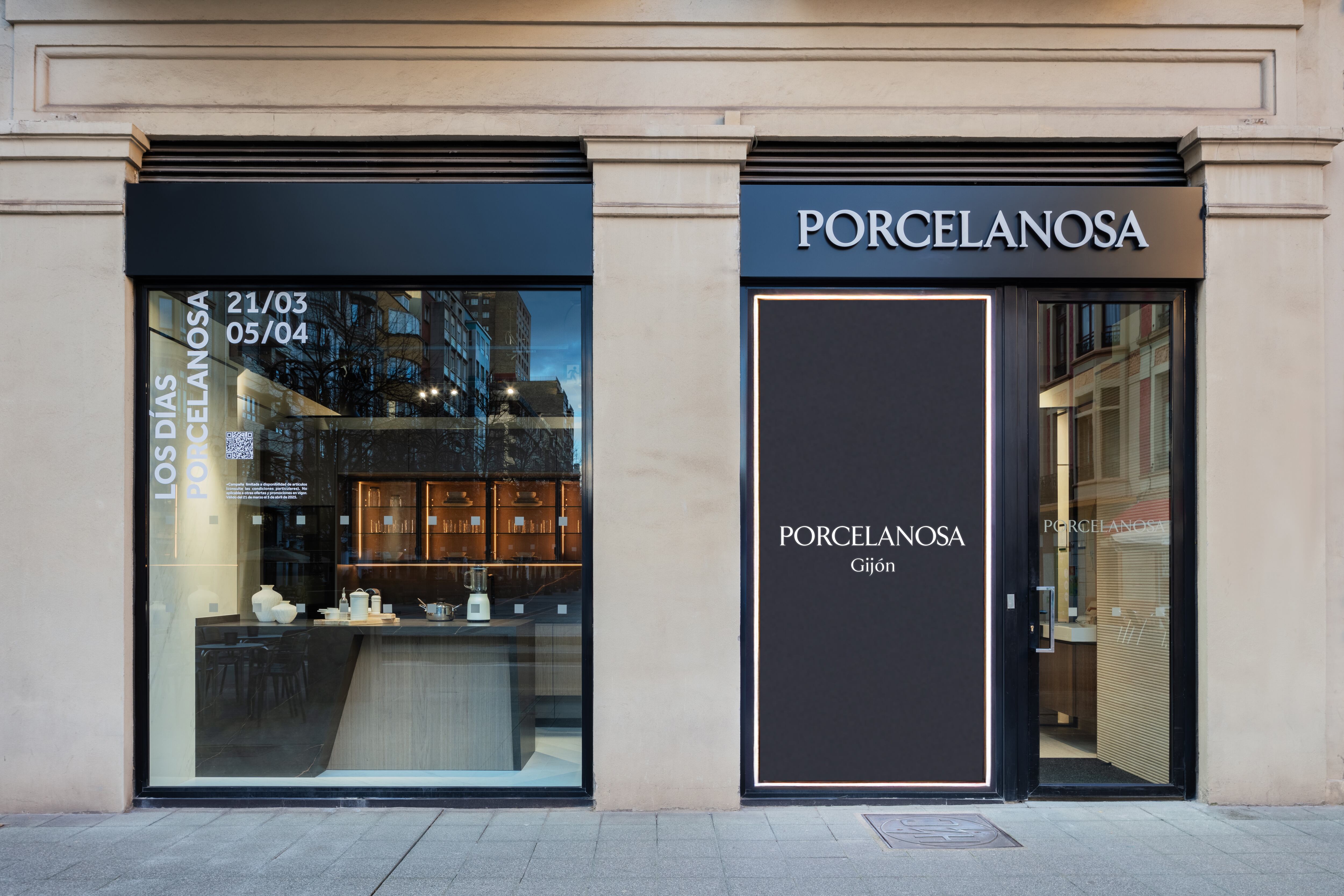 Apertura de la nueva tienda de Porcelanosa en el centro de Gijón