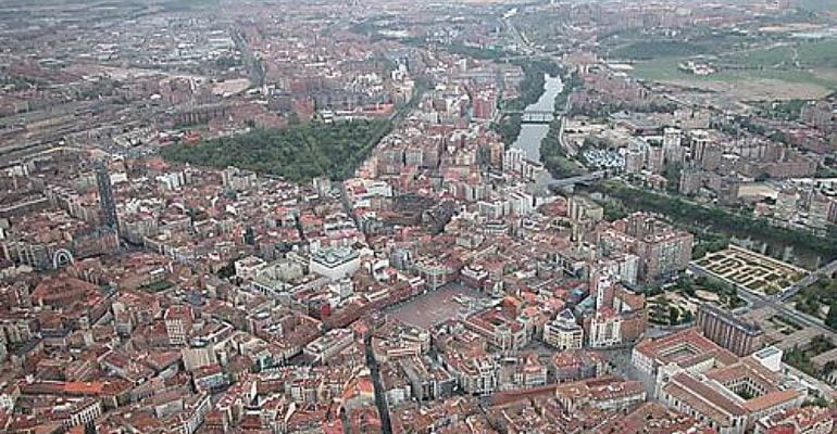 Vista aérea de Valladolid