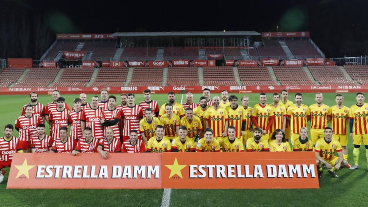 Alguns afortunats van gaudir a Montilivi gràcies a Estrella Damm