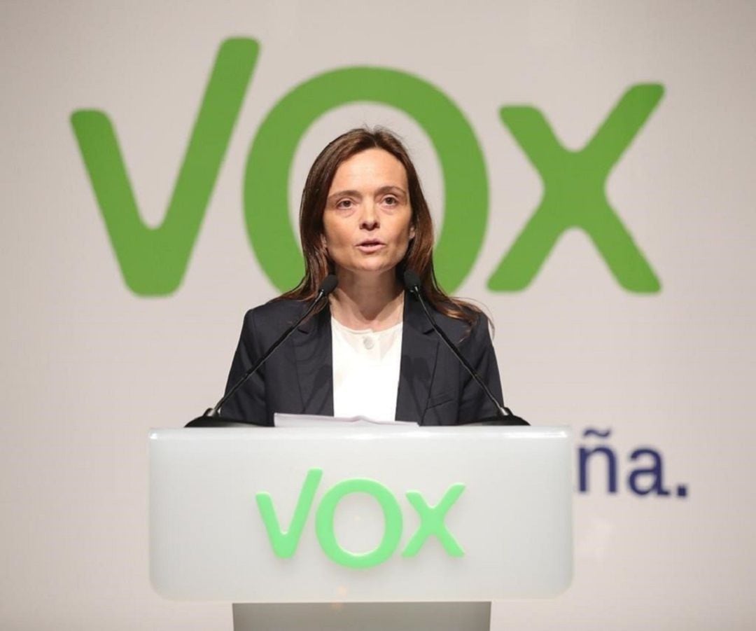 Georgina Trías, candidata de Vox en Ávila