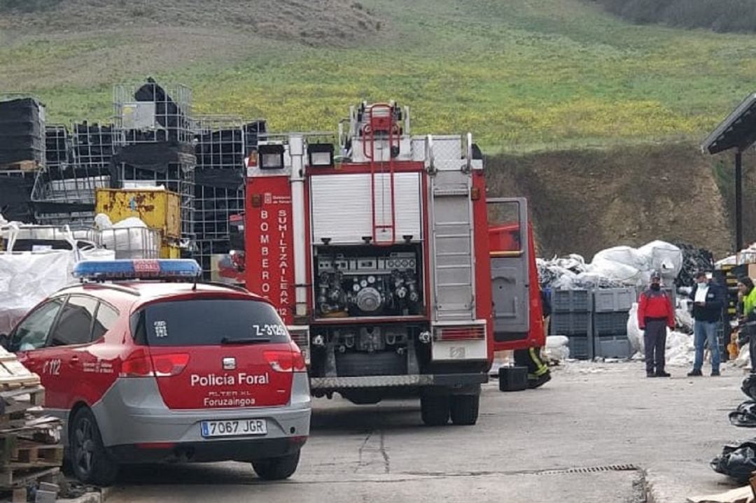 Accidente laboral con operario fallecido en empresa de Sorauren