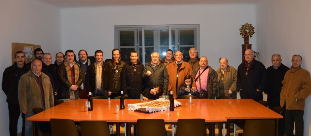 Miembros de la Hermandad de San Antón de Ciudad Real