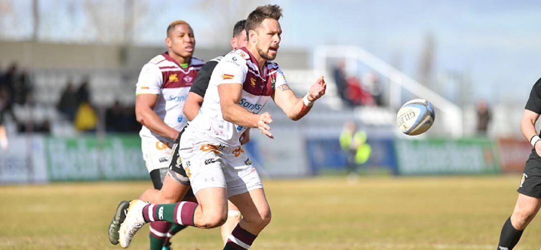 Brad Linklater, capitán del Sanitas Alcobendas Rugby