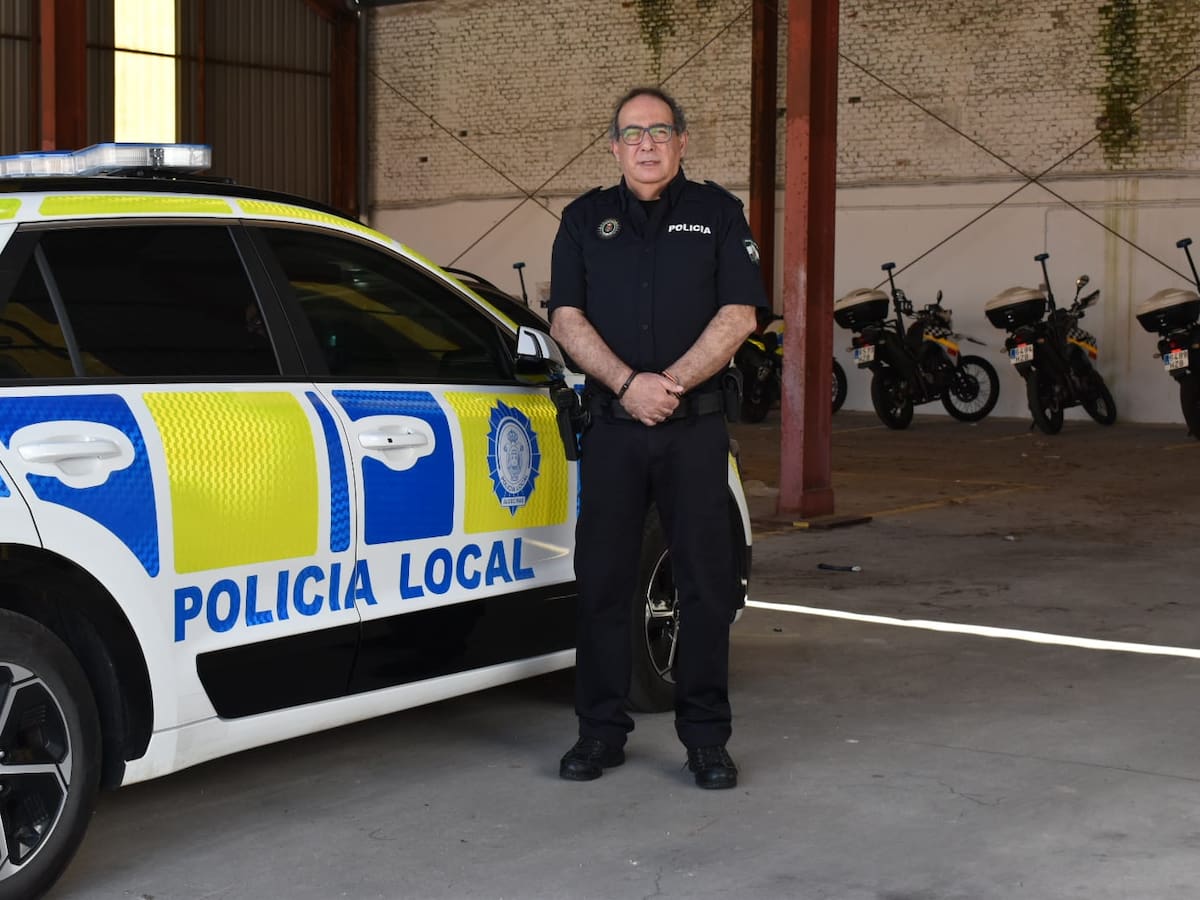 Antonio Jesús Pérez, intendente principal de la Policía Local en Algeciras, reconocido a nivel andaluz