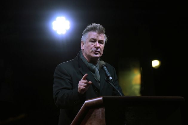 El actor Alec Baldwin fue uno de los más críticos