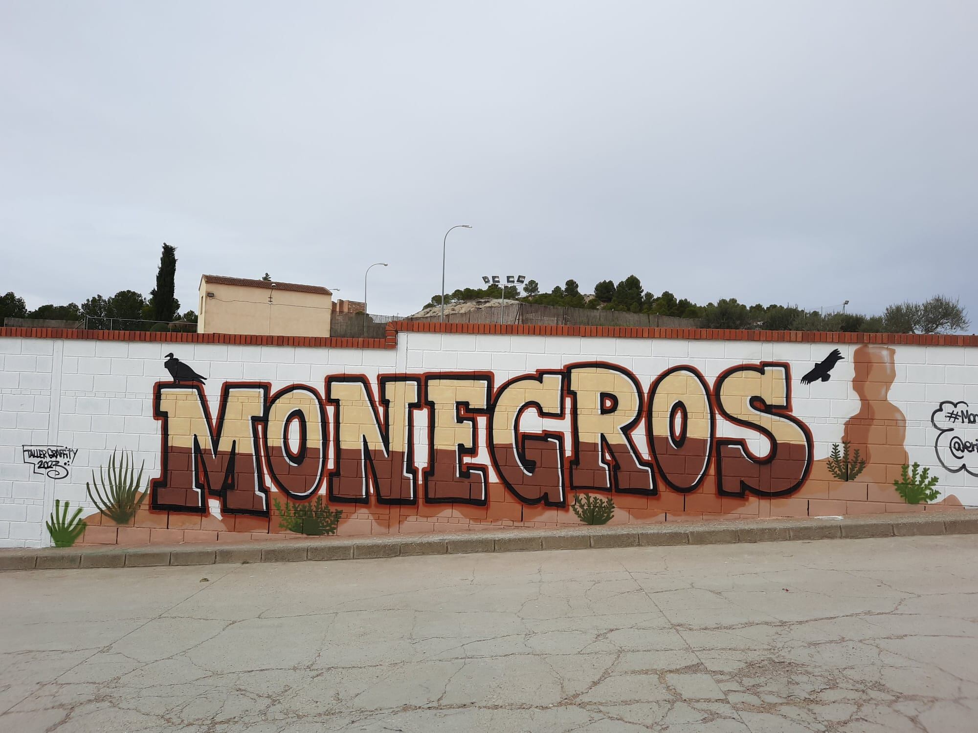 Graffiti de Inspira Monegros