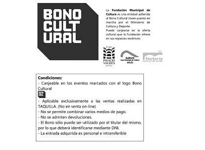 Bono Cultural Joven en Avilés