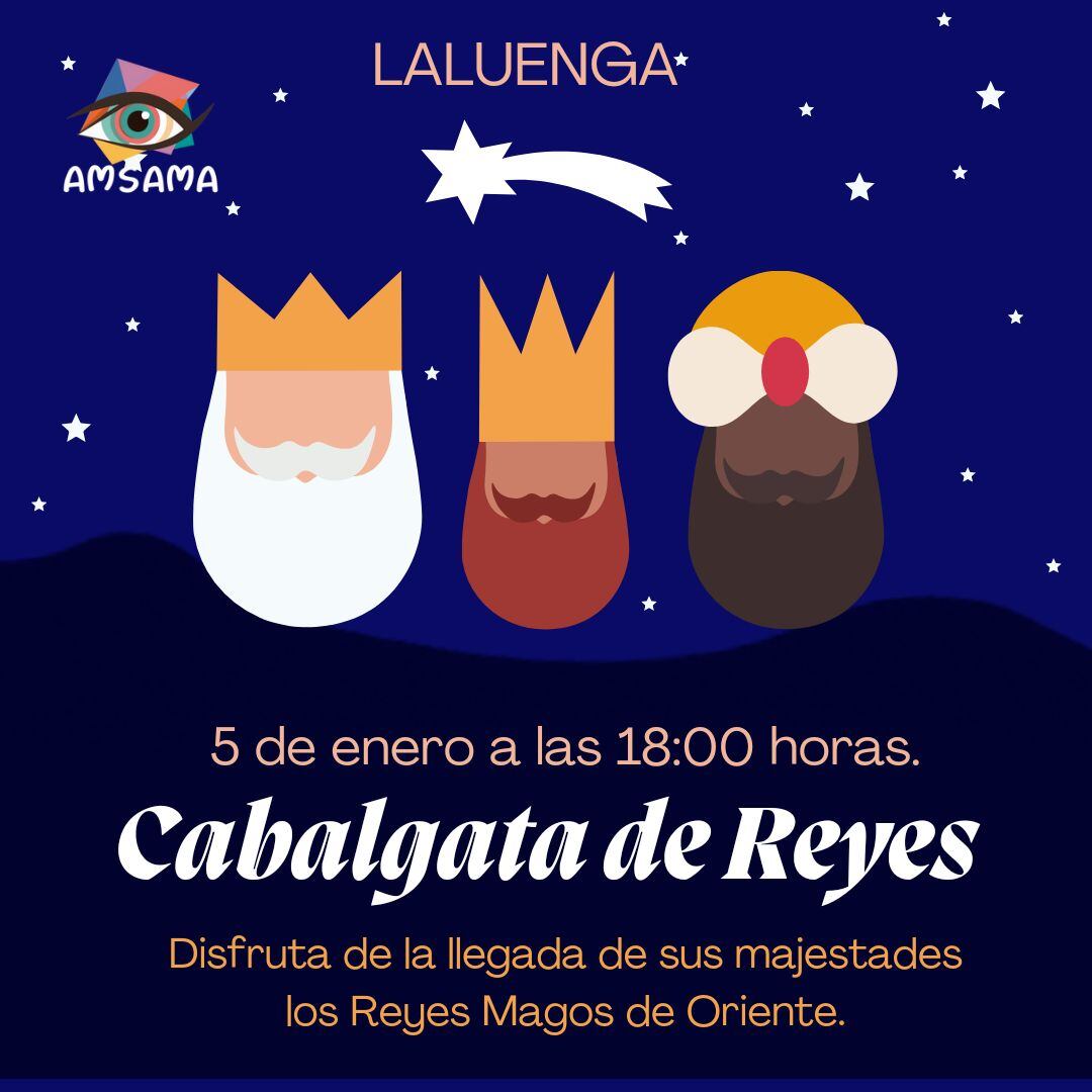 SSMM los Reyes Magos visitarán Laluenga