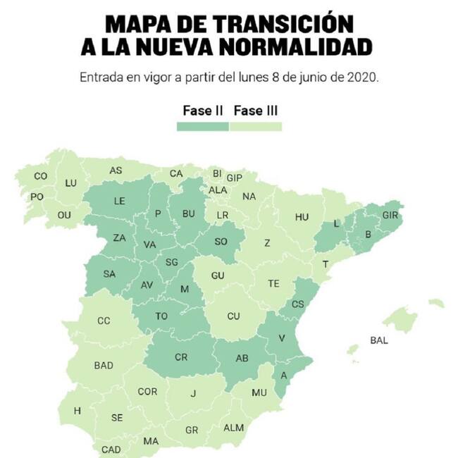 El Gobierno anuncia oficialmente el pase a la fase 2 de toda la provincia de Segovia