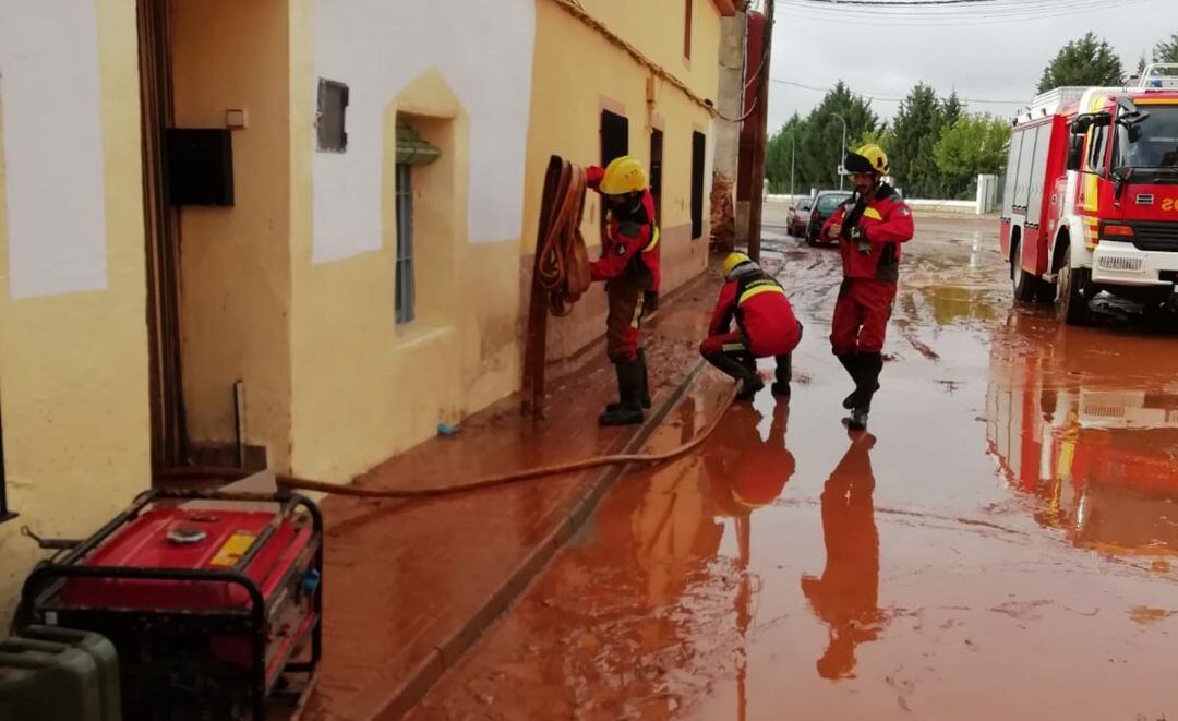 Actuación de los bomberos este pasado fin de semana