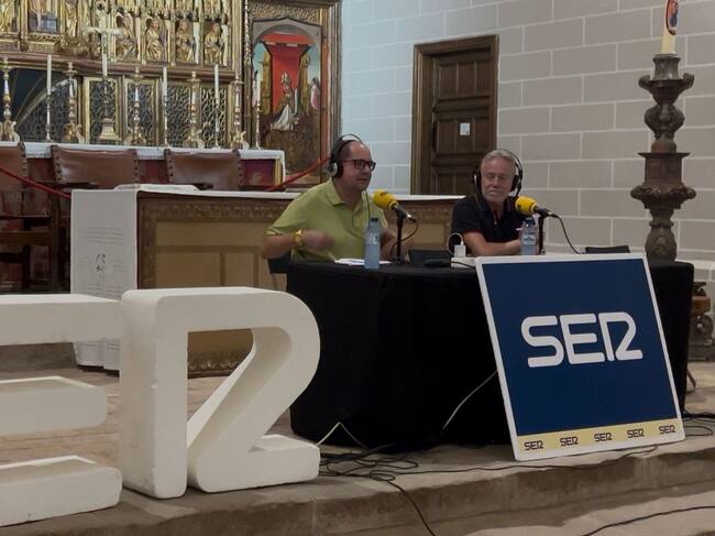 Nacho Ares y Jesús Callejo en Bolea