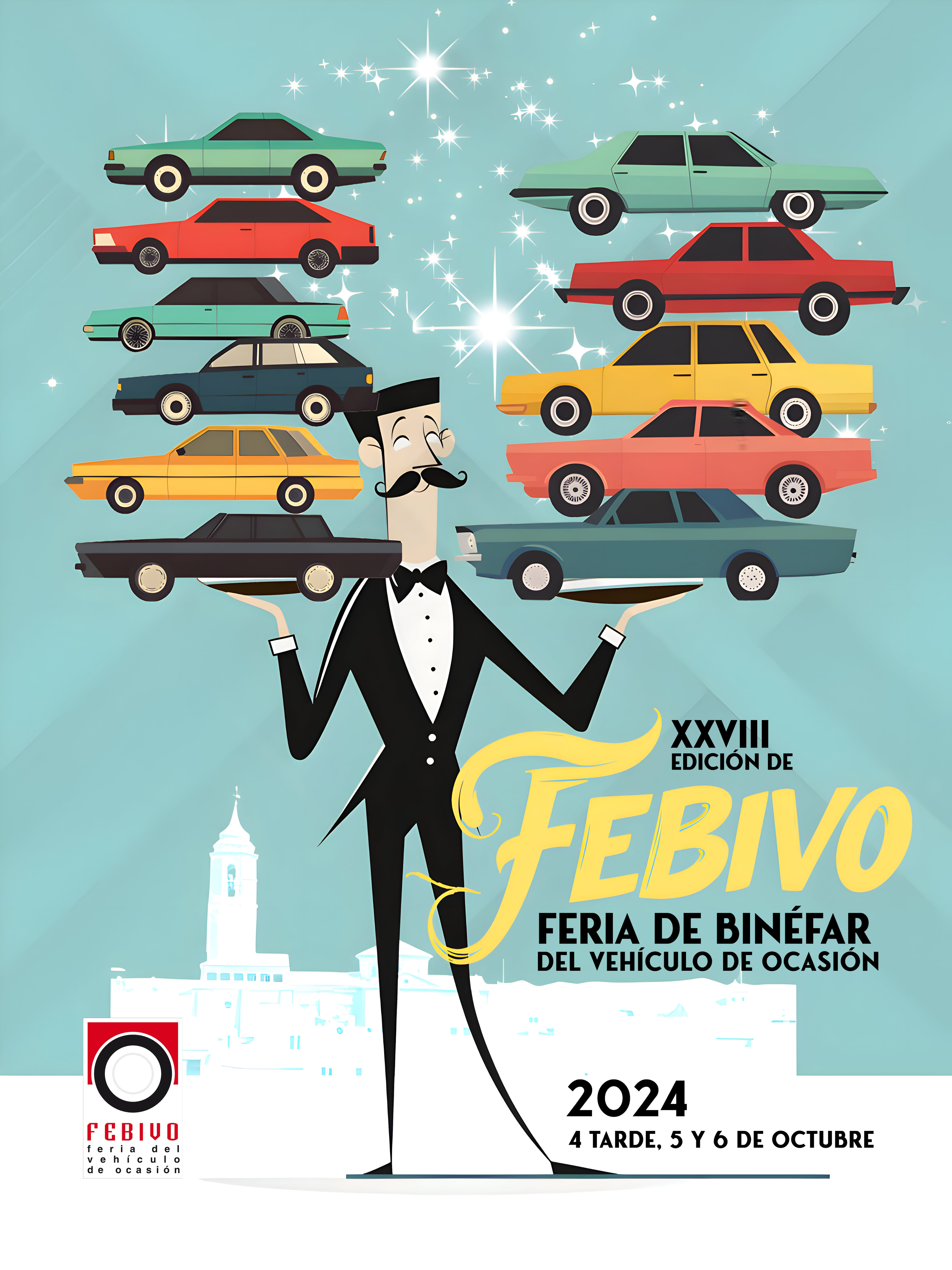 Cartel anunciador de Febivo