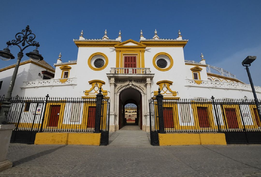 Puerta del Príncipe de la plaza de toros de la Real Maestranza de Sevilla