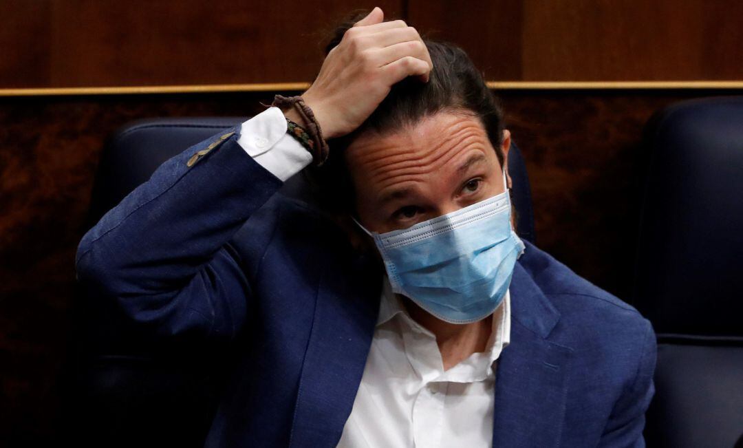 El vicepresidente del Gobierno, Pablo Iglesias.