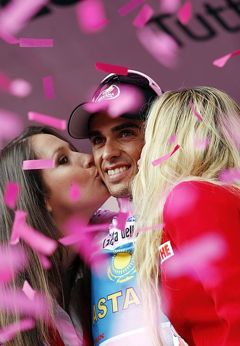Alberto Contador se proclama vencedor del Giro de Italia