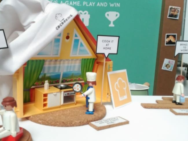 El estánd nos muestra cómo funciona CoCooking.