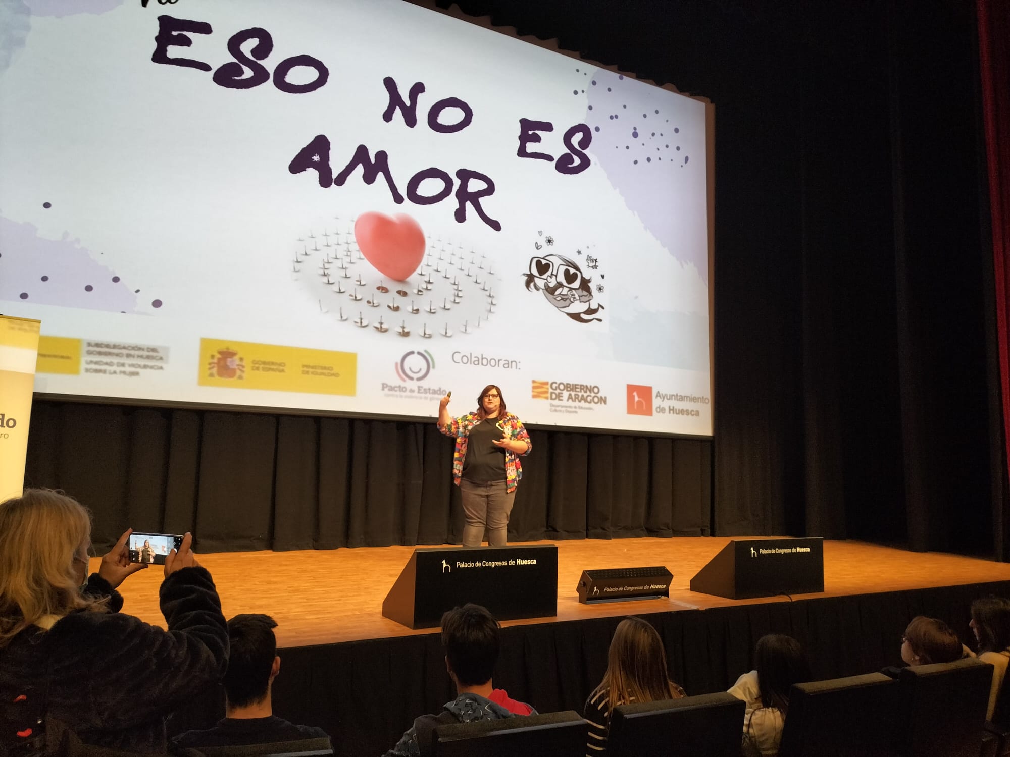 Taller impartido en Huesca por Marina Marroquí el pasado año