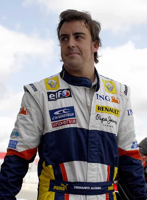 Fernando Alonso, piloto de Renault