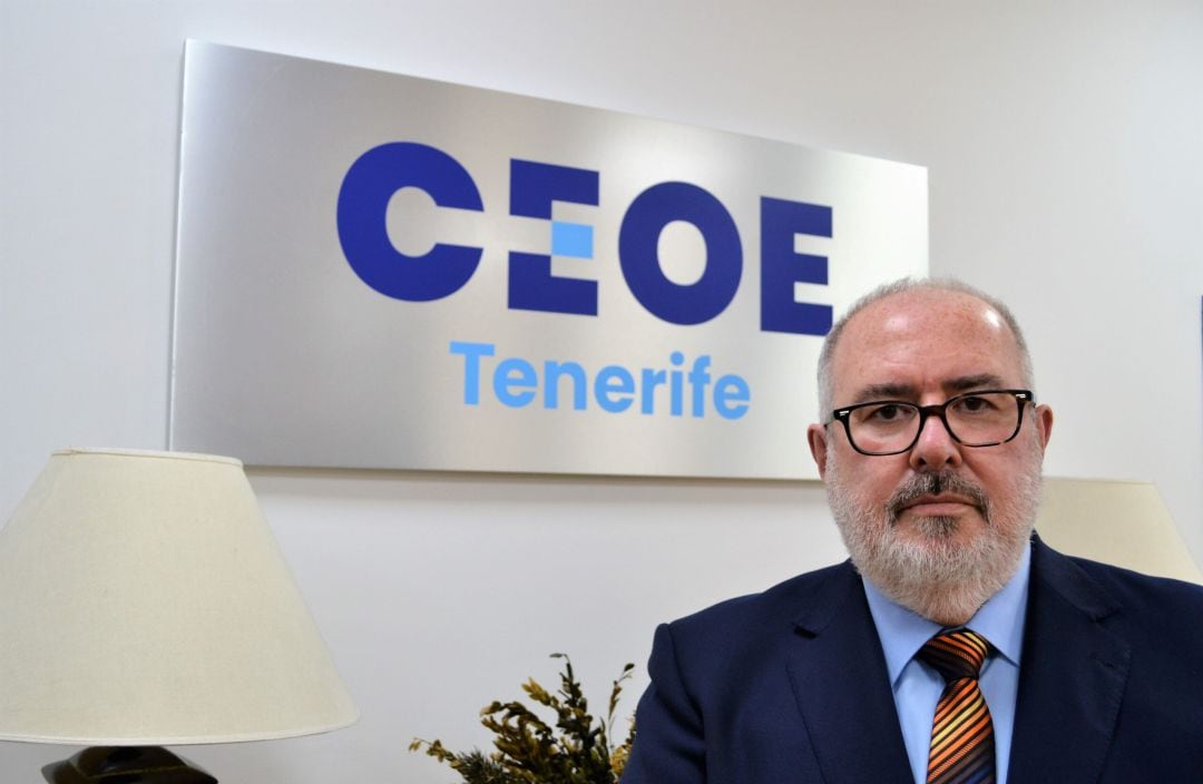 Pedro Alfonso, presidente de la CEOE en Tenerife