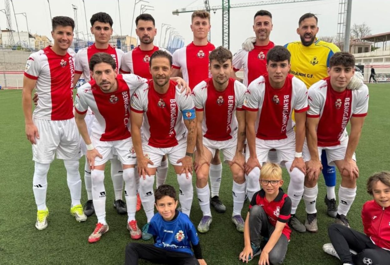 Once inicial del Benigànim frente al Calpe
