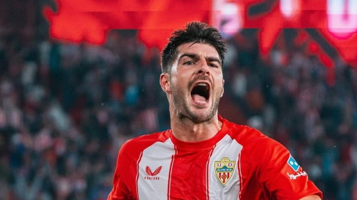 Foto que ha publicado Melero en su carta de despedida del Almería.