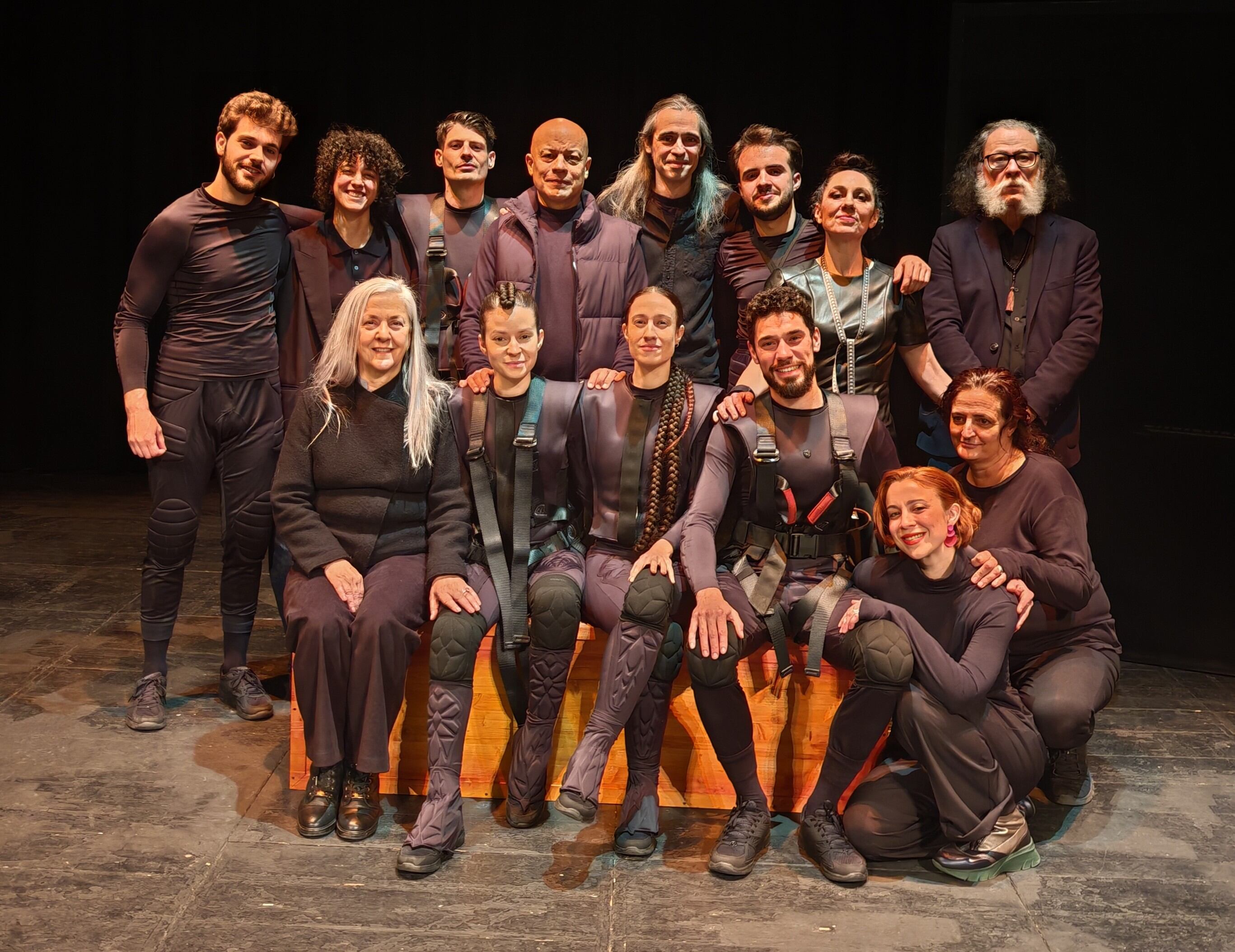 Elenco de la obra Tebanas