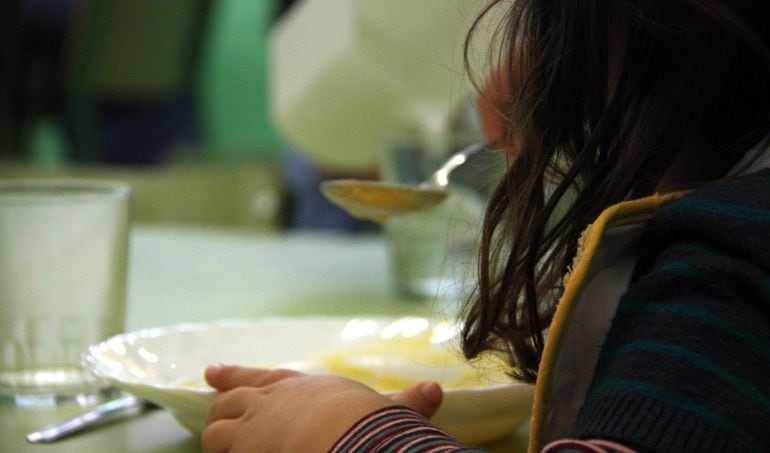 Foto d'arxiu d'un menjador escolar.