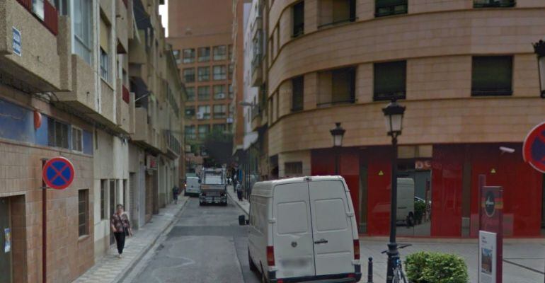 El Callejón de las Portadas está hoy cortado