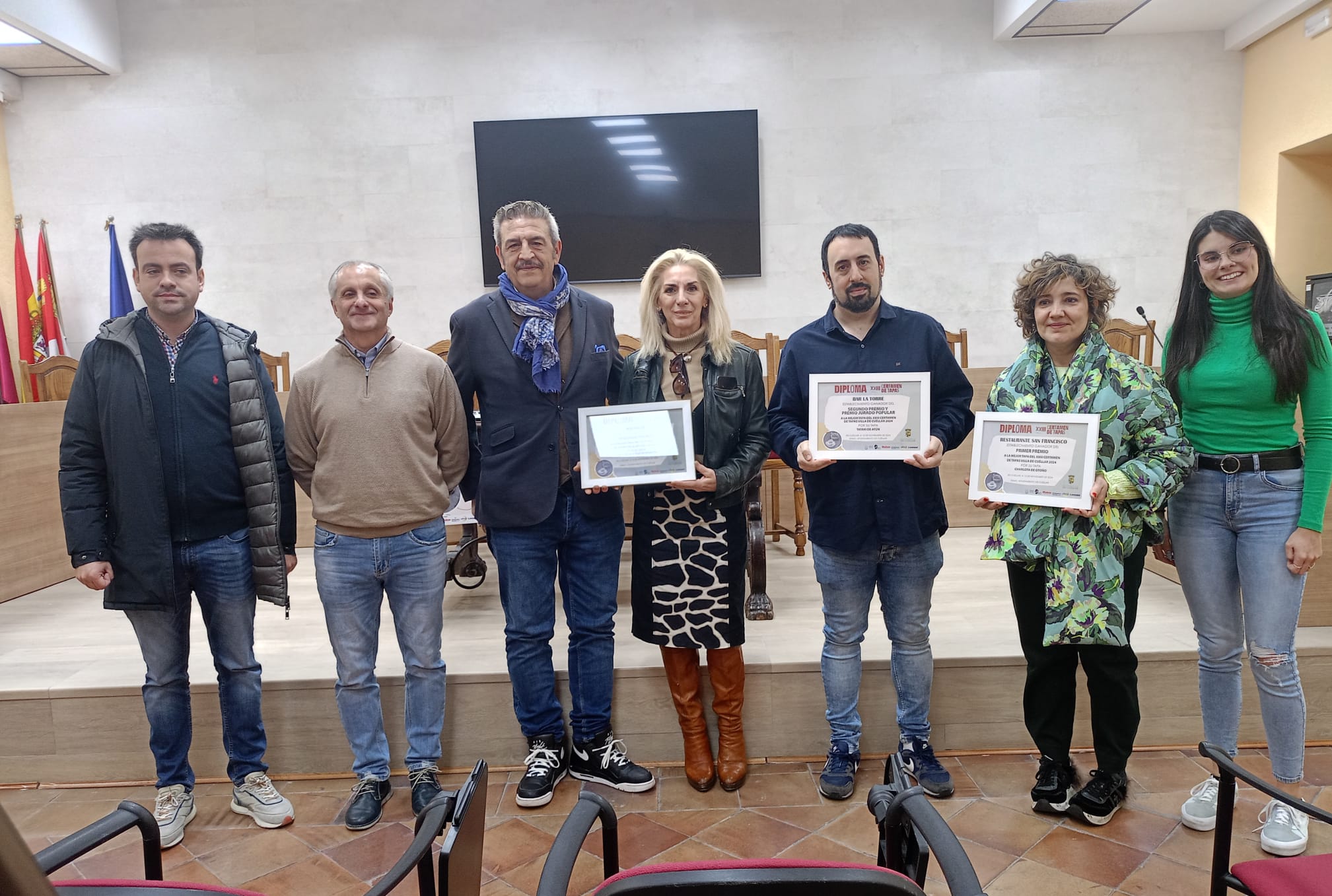 Ganadores del XXIII Certamen de Tapas Villa de Cuéllar