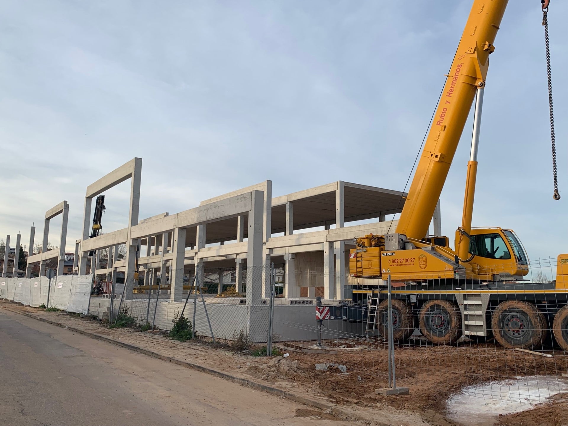 Obra Centro Salud Cabanillas del Campo