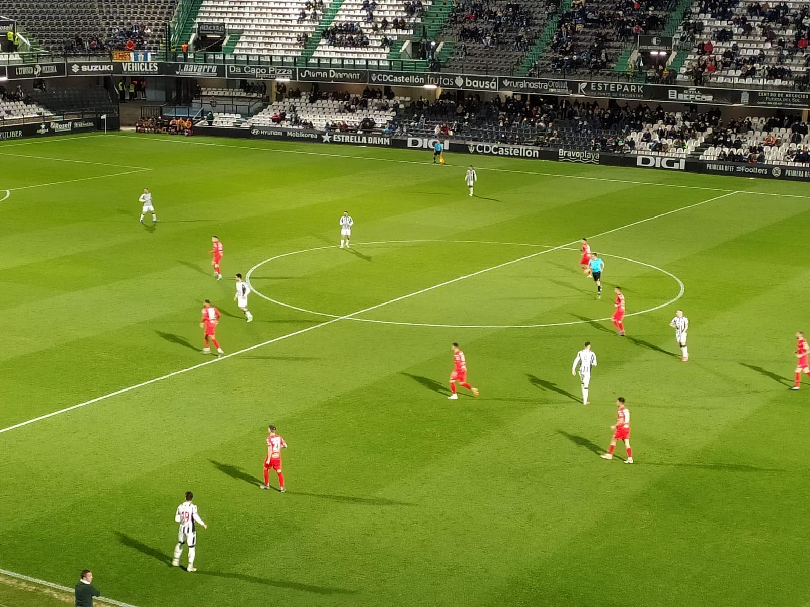 Instante del partido en Castalia entre el Castellón y el Alcoyano