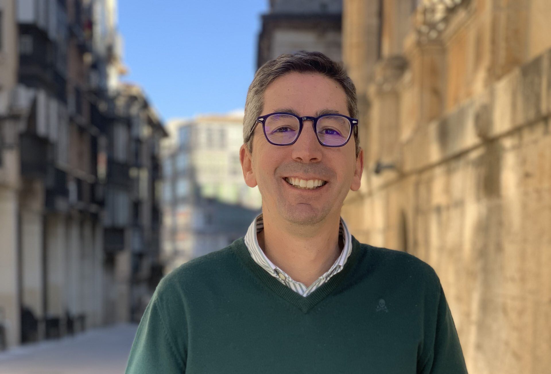 El presidente de Jaén Merece Más, Juanma Camacho