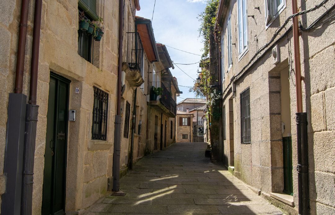 Calle del casco histórico de Tui. 