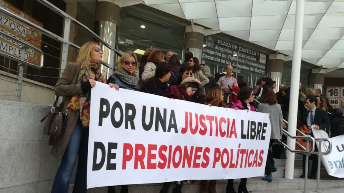 Jueces y fiscales, en huelga contra Delgado: "Esperábamos que mantuviese sus reivindicaciones"