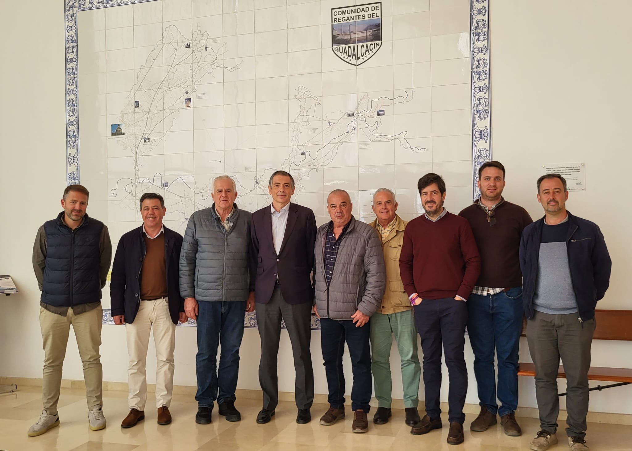 Reunión de la Comunidad de Regantes del Guadalcacín