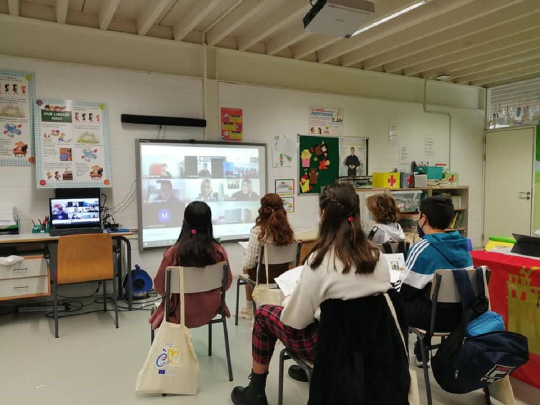 Alumnos del CEIP &quot;Ciudad de Mérida&quot;